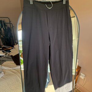 Athleta Vienna Slim Ankle Pant 2P Petite Black Travel Work Pants